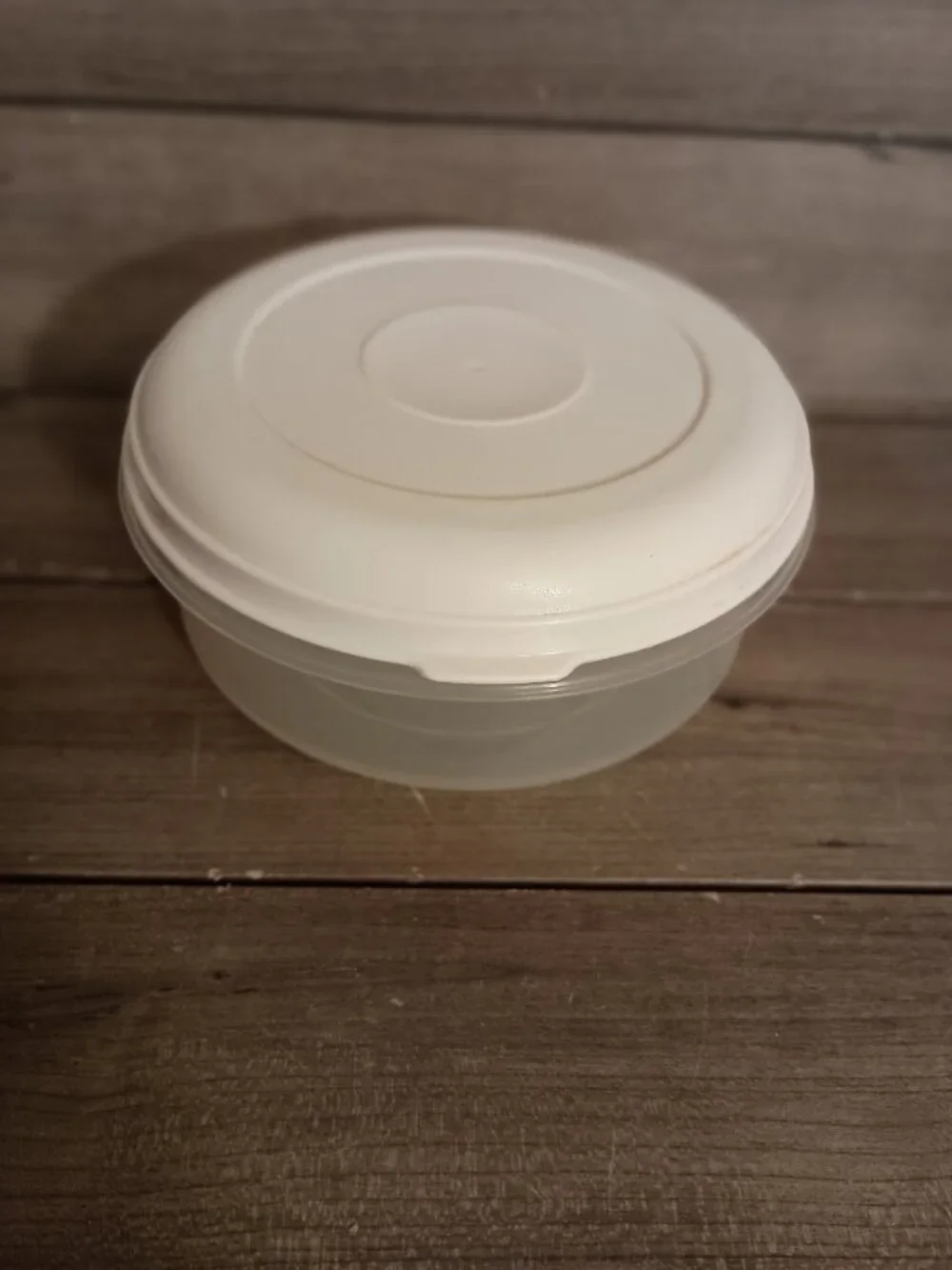 Vintage Rubbermaid Serving Saver 0435 2.4Qt #4 Storage Container 0031 White Lid